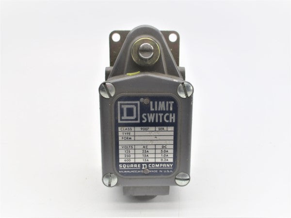 SQUARE D 9007TUE4 SER. A 600VAC 25A UNMP