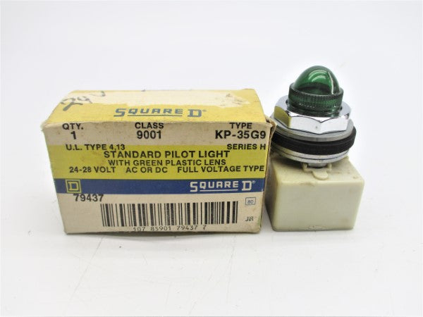 SQUARE D 9001KP-35G9 SER. H 24-28VAC/DC NSMP
