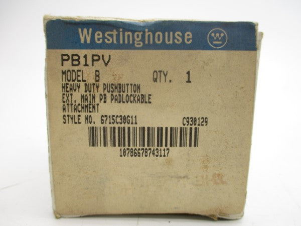 WESTINGHOUSE PB1PV NSMP