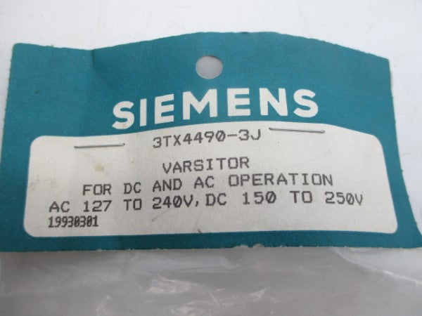 SIEMENS 3TX4490-3J 127-240VAC NSMP