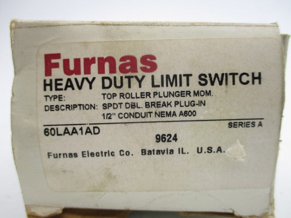 FURNAS 60LAA1AD SER. A 600VAC 10A NSMP