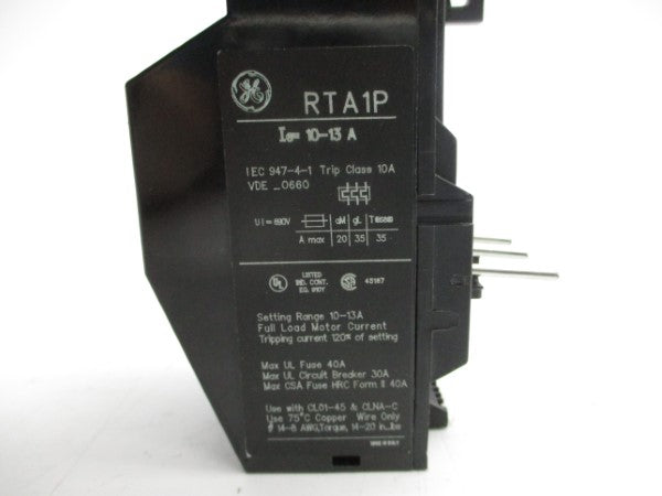 GENERAL ELECTRIC RTA1P 690V 10-13A NSMP