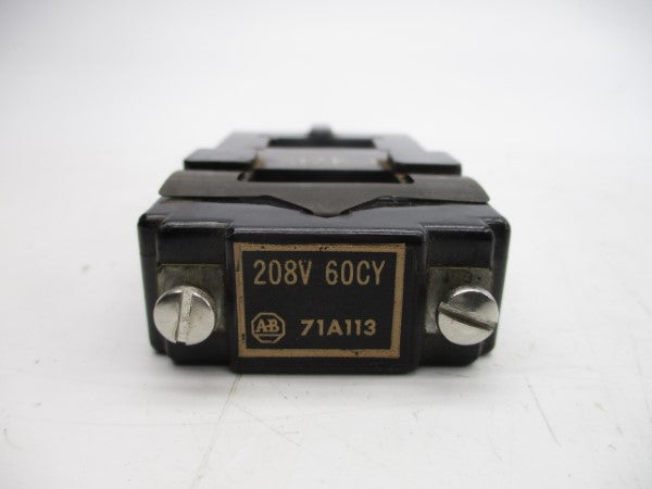 ALLEN BRADLEY 71A113 208V NSNP