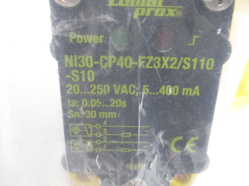 TURCK NI30-CP40-FZ3X2/S110-S10 13744 20-250VAC 0.05-20S NSMP