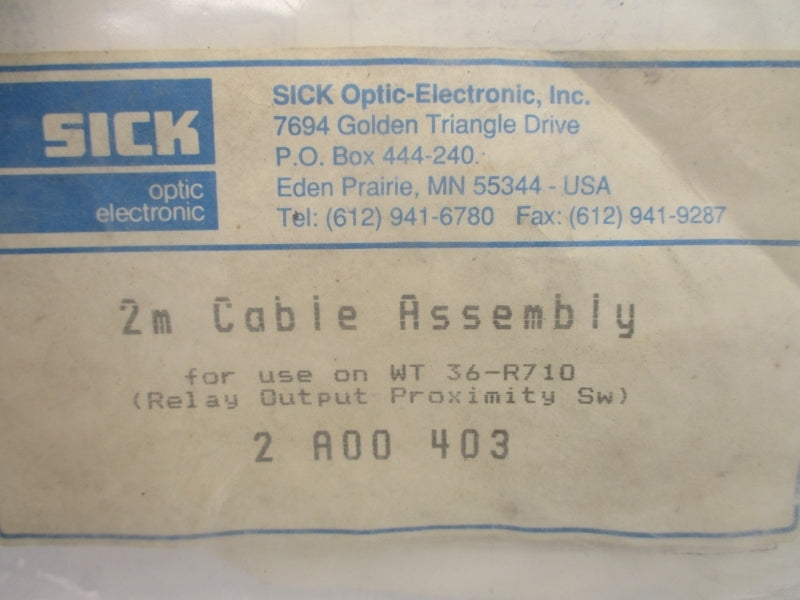 SICK 2A00403 NSMP