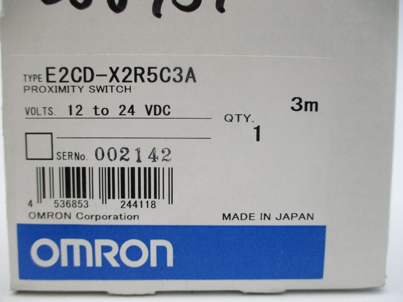 OMRON E2CD-X2R5C3A 12-24VDC NSMP