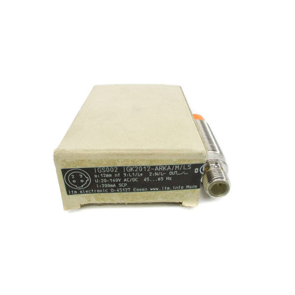 IFM EFECTOR IGS002 IGK2012-ARKA/M/LS 20-140VAC/DC NSMP
