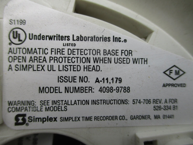 SIMPLEX 4098-9601 NSNP