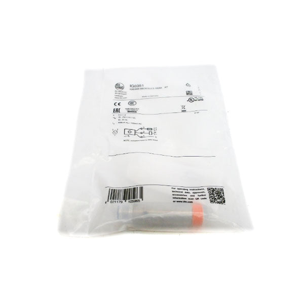 IFM EFECTOR IG0351 IGB2008-BBOA/SL/LS-100AKRT 20-250VAC/DC NSMP