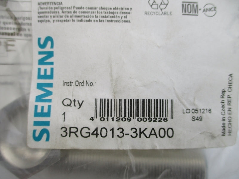 SIEMENS 3RG4013-3KA00 20-265VAC/DC NSMP