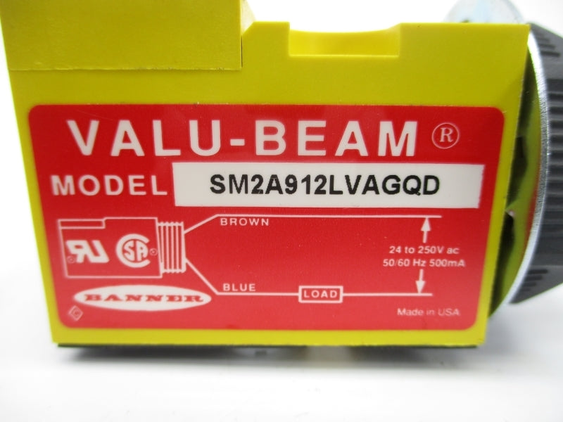 BANNER ENGINEERING SM2A912LVAGQD 24-250VAC NSNP