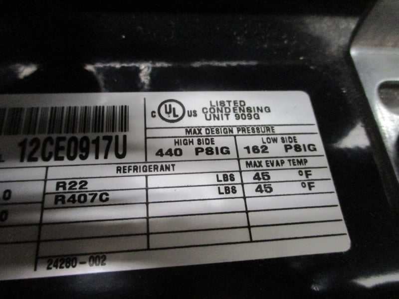 COPELAND FGAH-A151-CFV-020 200/208-230V 41.0A 440PSI NSNP