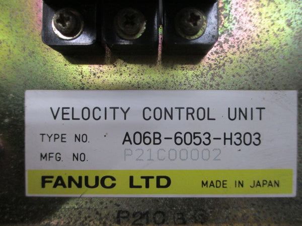 FANUC A06B-6053-H303 UNMP