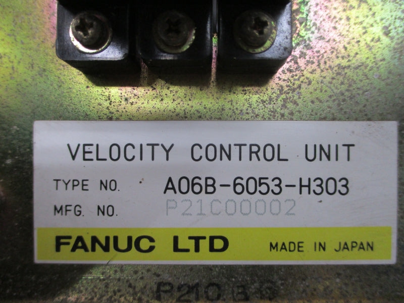 FANUC A06B-6053-H303 UNMP
