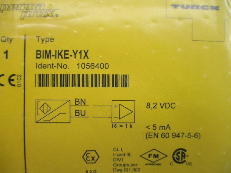 TURCK BIM-IKE-Y1X 1056400 8.2VDC NSMP