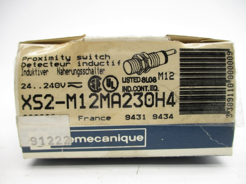 TELEMECANIQUE XS2-M12MA230H4 24-240V NSMP