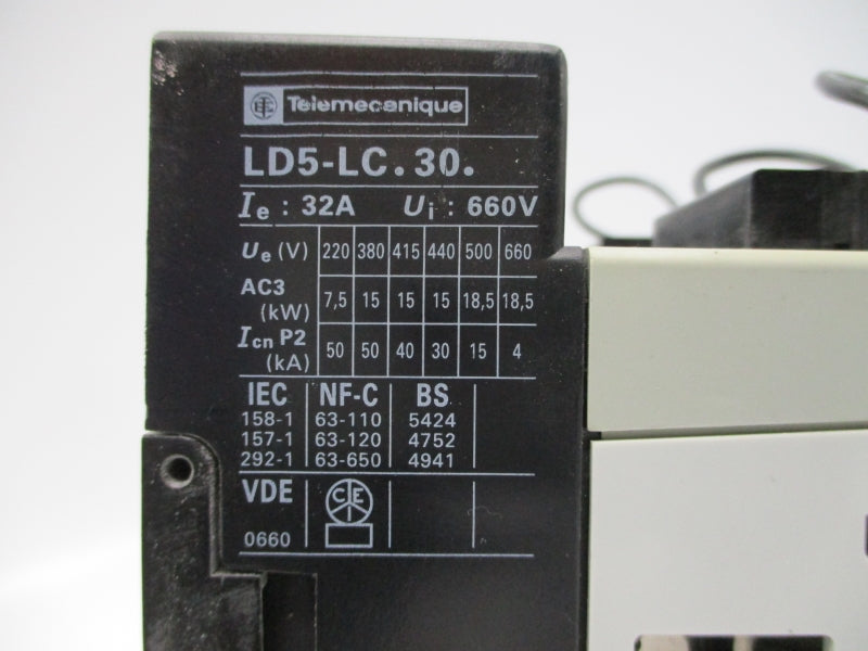 TELEMECANIQUE LD5-LC.30. 660V 32A (AS PICTURED) UNMP