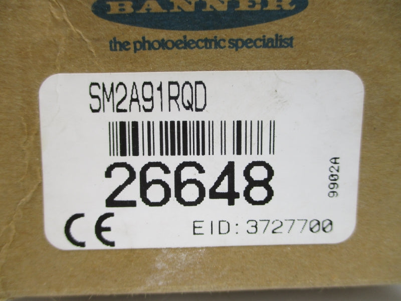 BANNER ENGINEERING SM2A91RQD 26648 24-250VAC NSMP