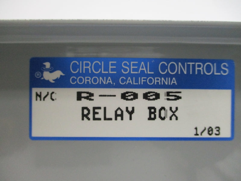 CIRCLE SEAL CONTROLS R-005 NSNP