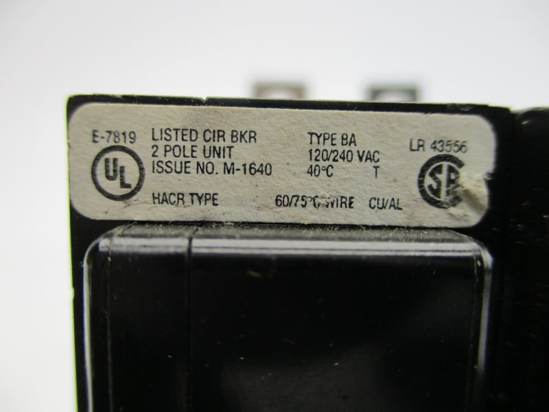 CUTLER HAMMER BA230 120/240VAC 30A NSNP