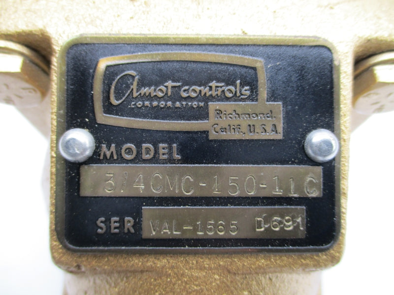 AMOT CONTROLS 3/4CMC-150-11C NSNP