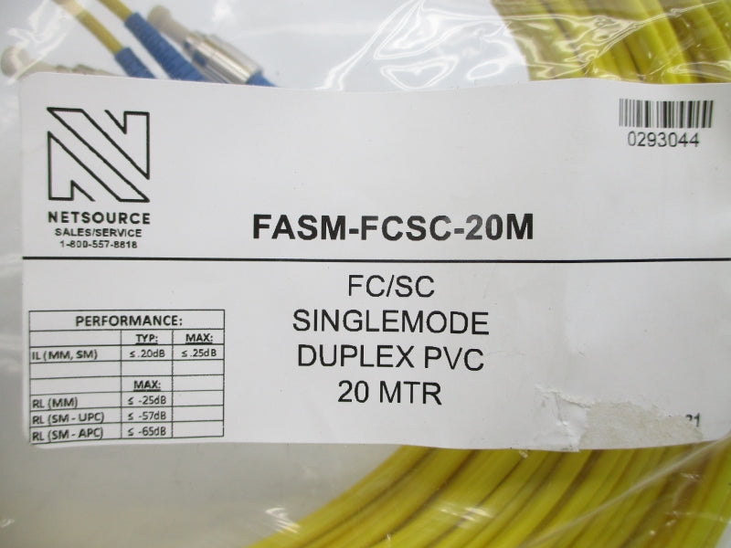 NETSOURCE FASM-FCSC-20M 20M NSMP