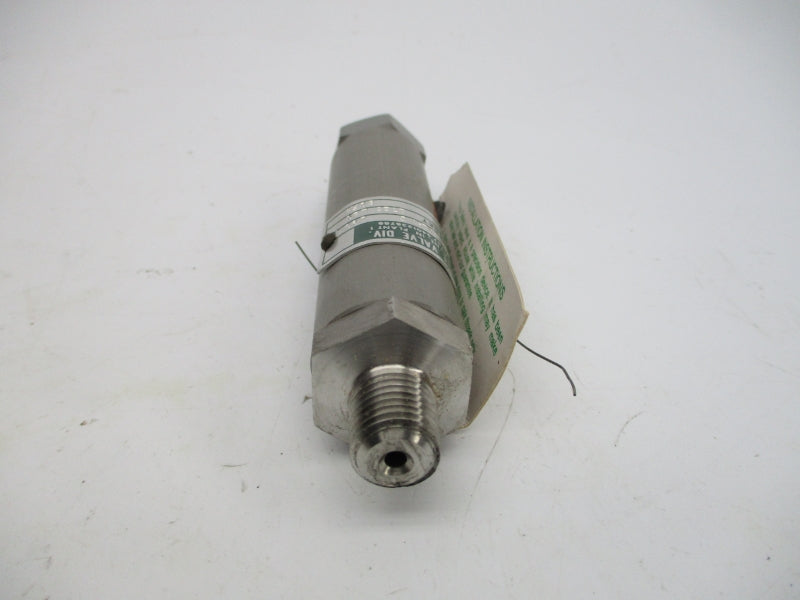 KUNKLE VALVE 230-A01-NC 1725PSI 1/4" NSMP