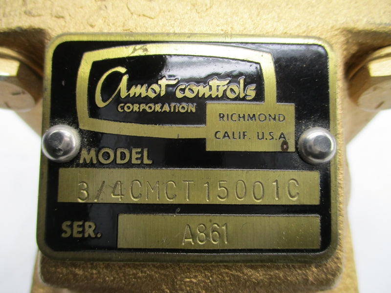 AMOT CONTROLS 3/4CMCT15001C NSNP