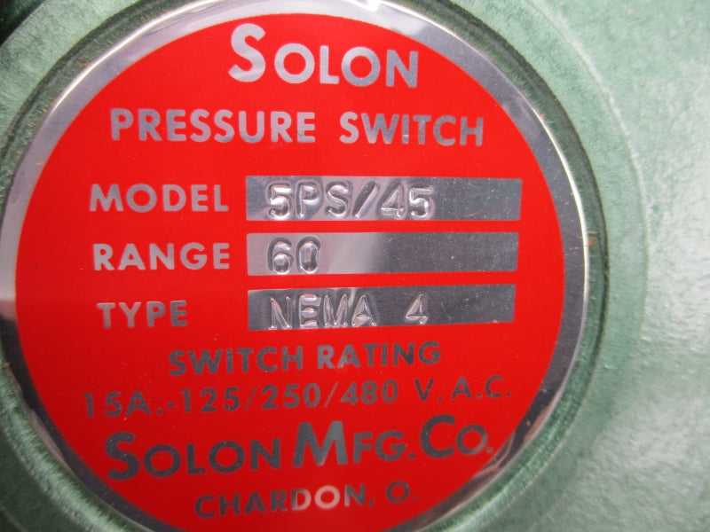SOLON 5PS/45 480VAC 15A NSNP