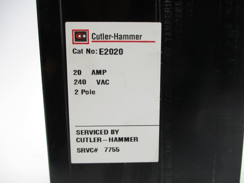 CUTLER HAMMER E2020 240VAC 20A NSNP