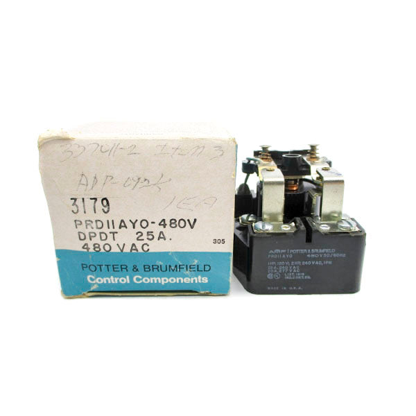 POTTER&BRUMFIELD PRD11AY0-480V 480VAC 25A NSMP