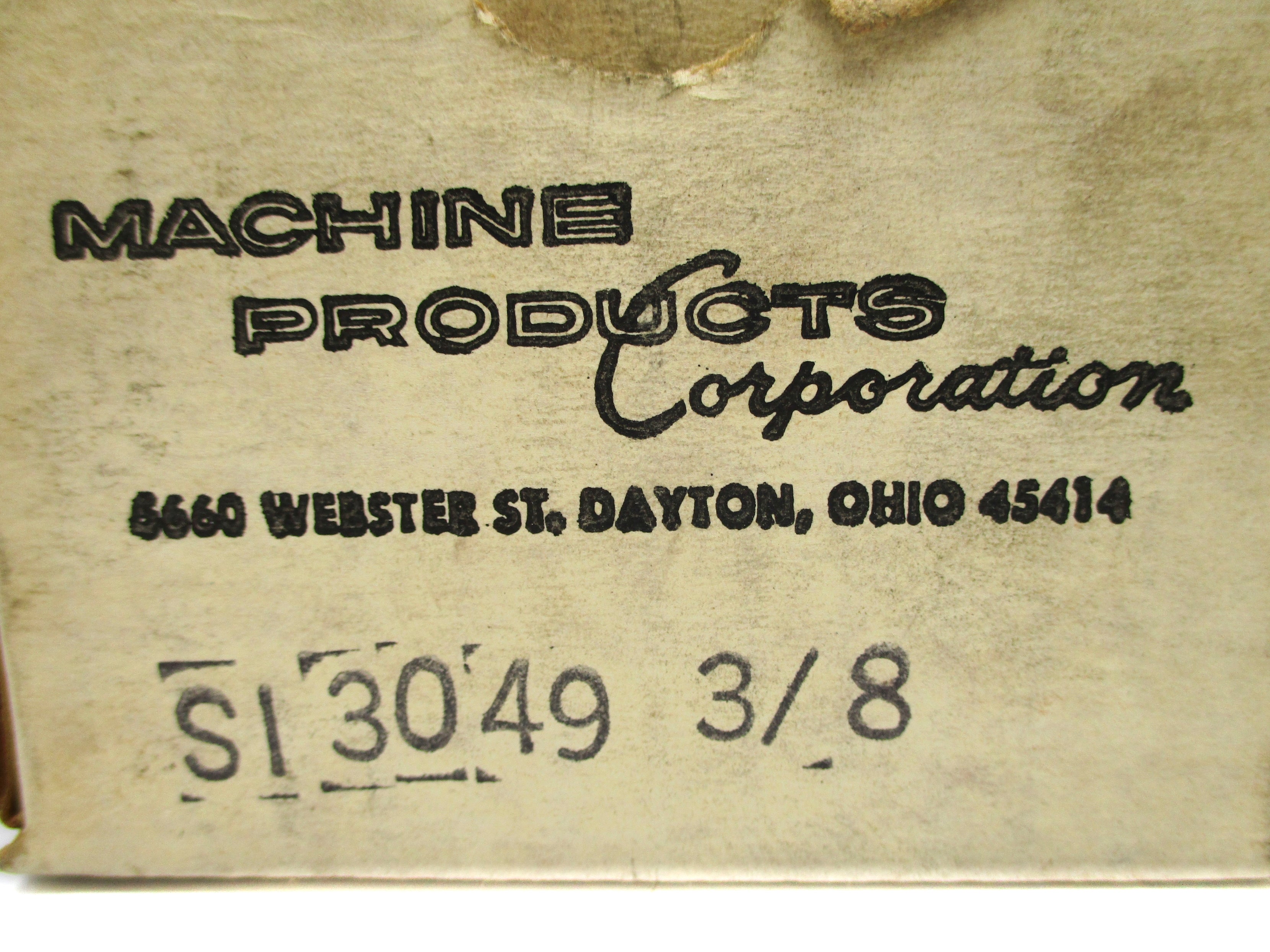 MACHINE PRODUCTS CORPORATION SI3049-3/8 NSMP