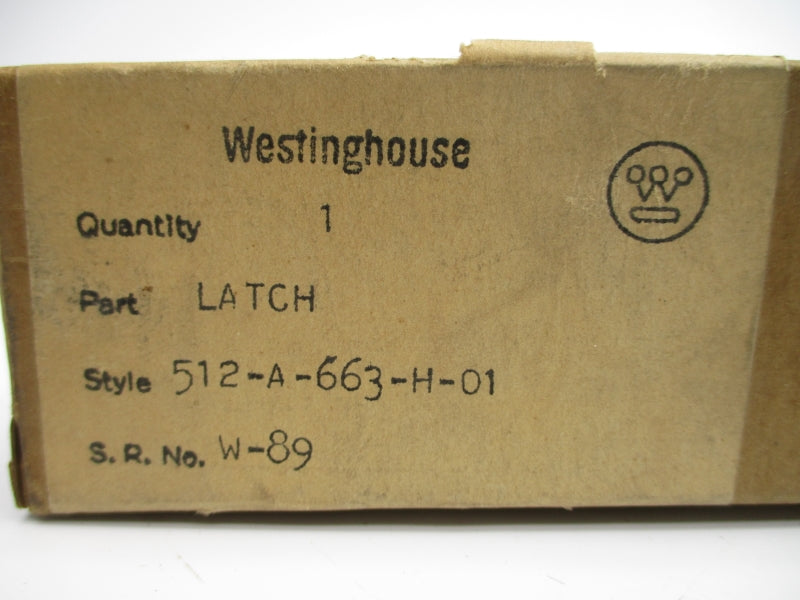 WESTINGHOUSE 512-A-663-H-01 NSMP