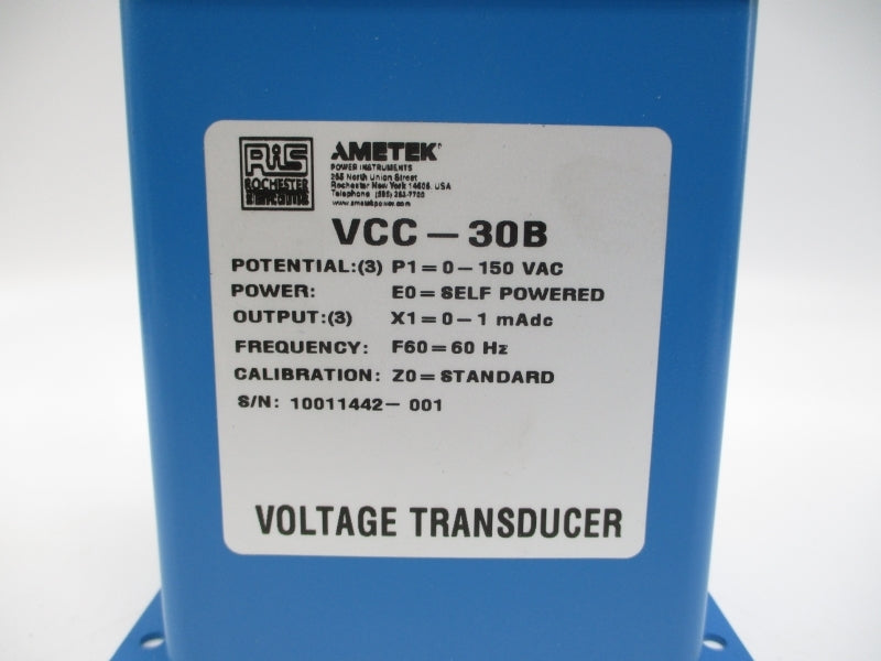 RIS VCC-30B-1 0-150VAC NSNP