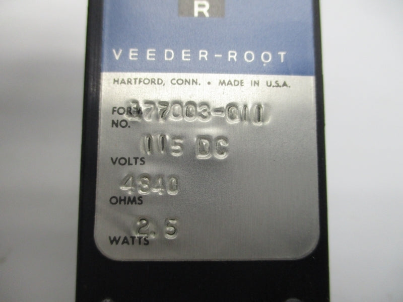 VEEDER ROOT 177003-011 115VDC NSMP