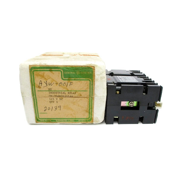GENERAL ELECTRIC CR120AD04241AA SER. A 125VDC 10A NSMP