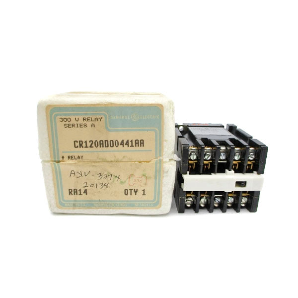 GENERAL ELECTRIC CR120ADD0441AA SER. A 125VDC 10A NSMP