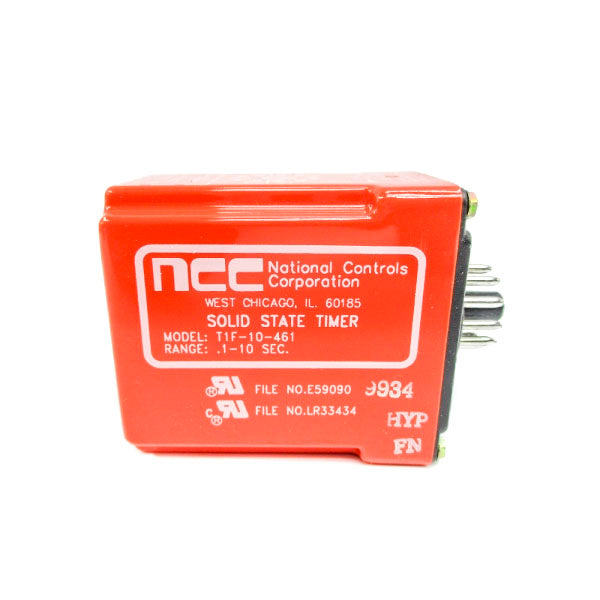 NCC T1F-10-461 120VAC 10A .1-10S NSNP