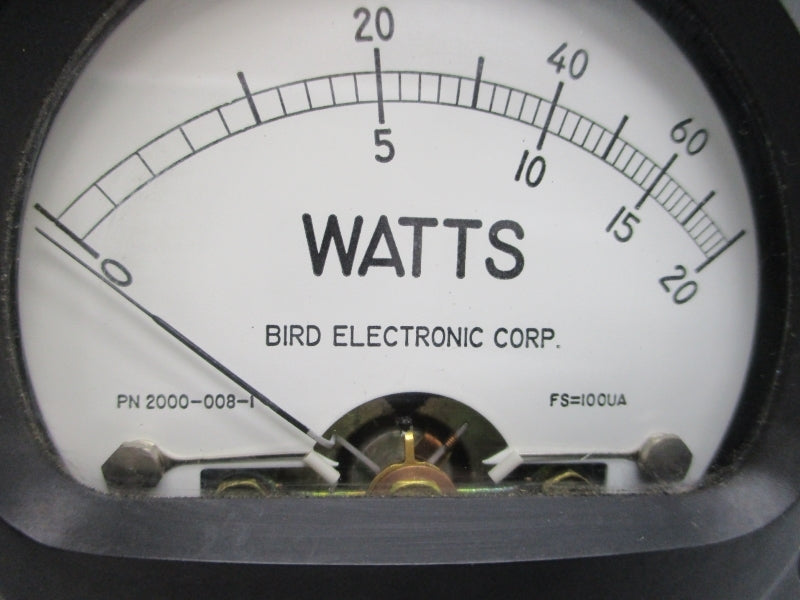 BIRD ELECTRONIC 2000-008-1 0-20W NSNP