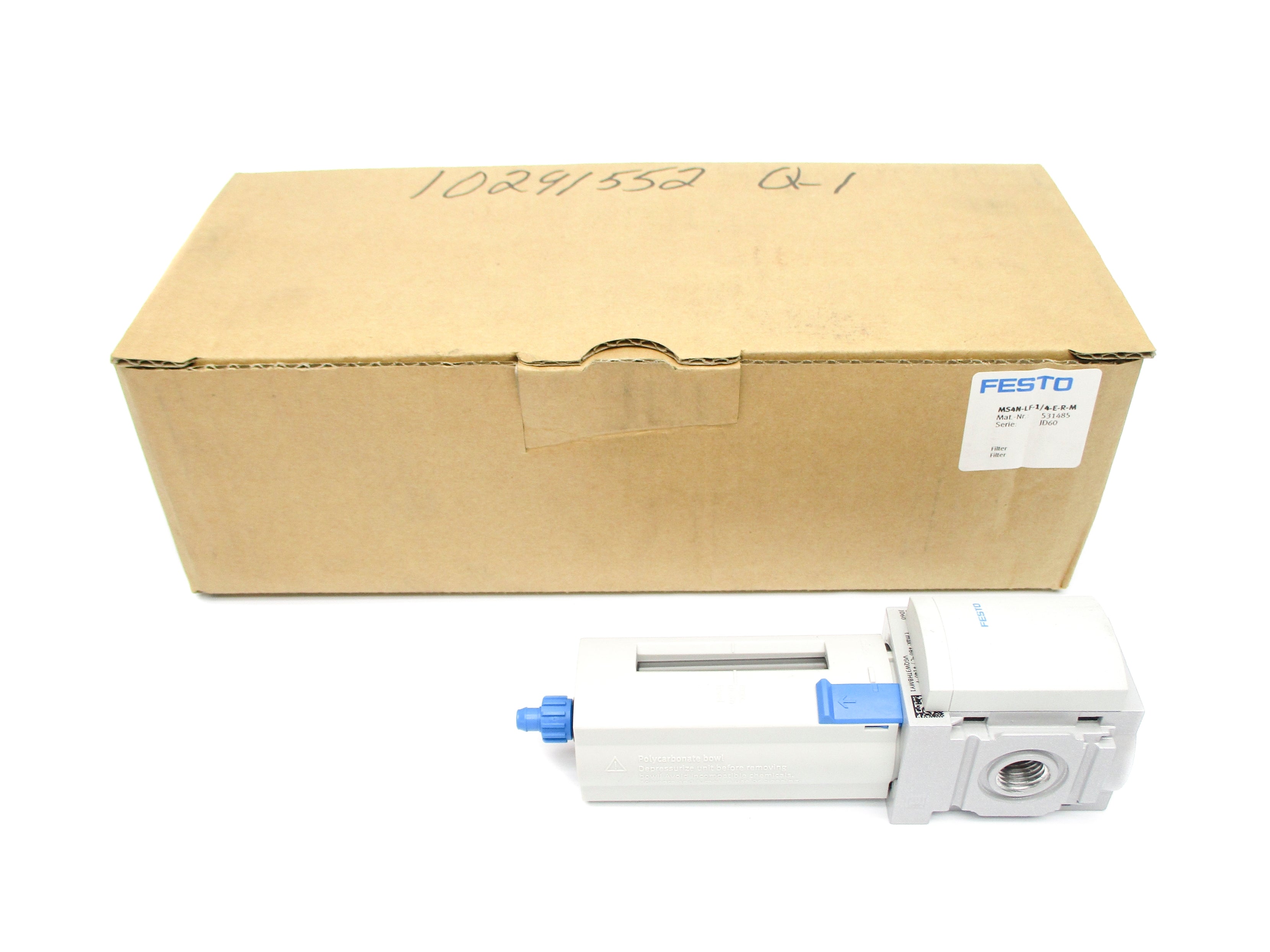 FESTO MS4N-LF-1/4-E-R-M NSMP