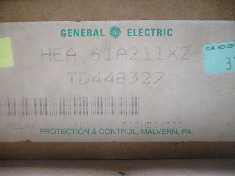 GENERAL ELECTRIC 12HEA61A211X2 250VDC NSMP