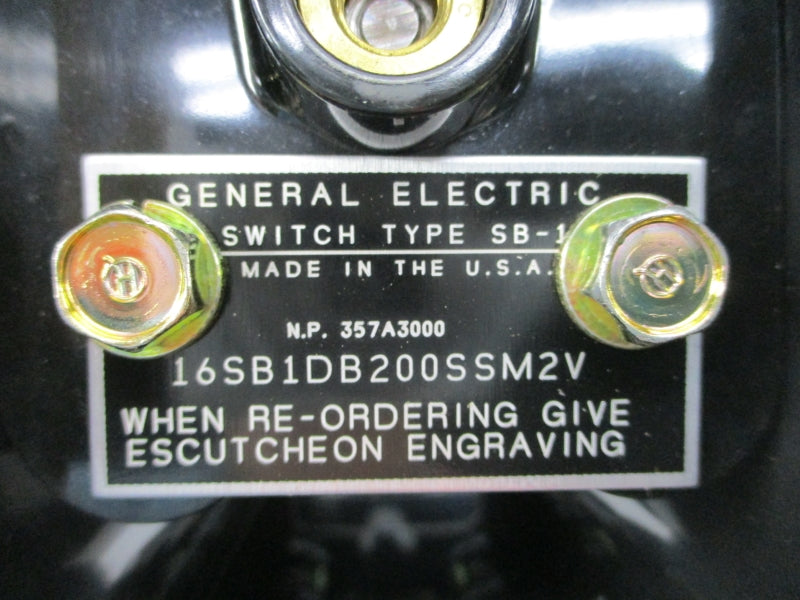 GENERAL ELECTRIC 16SB1DB200SSM2V NSMP