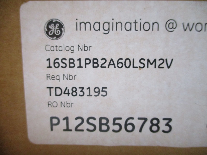 GENERAL ELECTRIC 16SB1PB2A60LSM2V NSFS