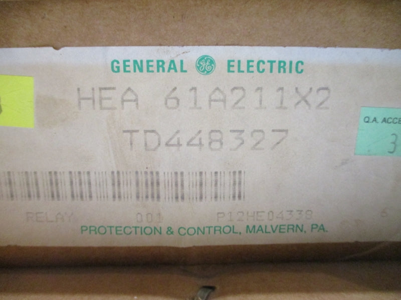 GENERAL ELECTRIC HEA61A211X2 NSFS