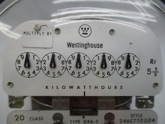 WESTINGHOUSE 246C712G24 D4A-3 120V 9A NSNP