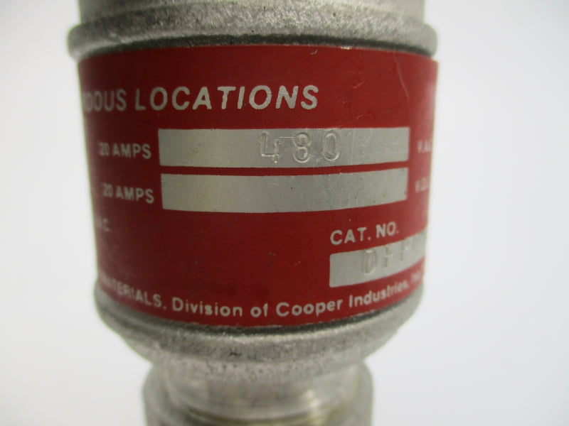 CROUSE HINDS DFP4161 480VAC 20A NSNP