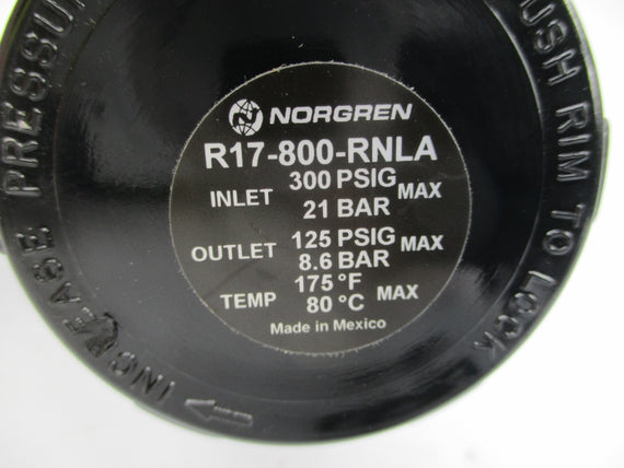 NORGREN R17-800-RNLA 300PSI NSNP