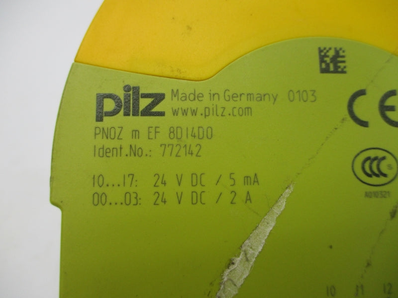 PILZ PNOZMEF8DI4DO 772142 24VDC 2A NSNP