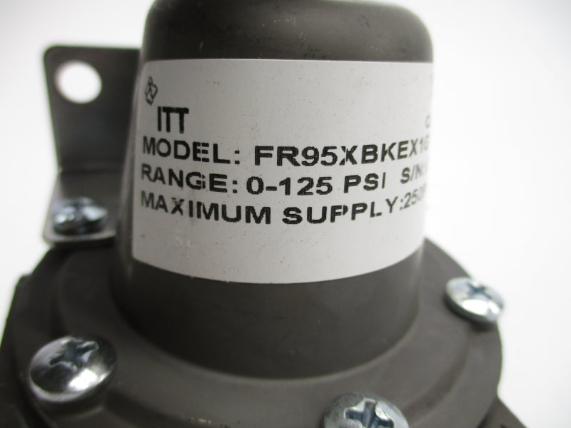ITT FR95XBKEX1G 0-125PSI NSNP