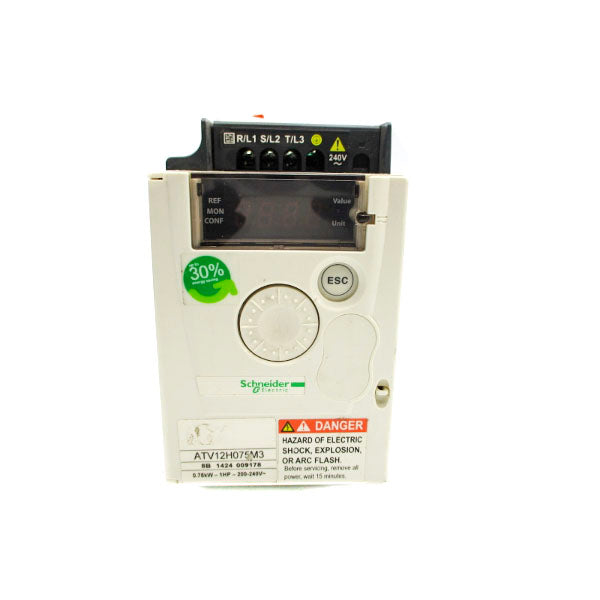 SCHNEIDER ELECTRIC ATV12H075M3 200-240V 6.3A NSNP